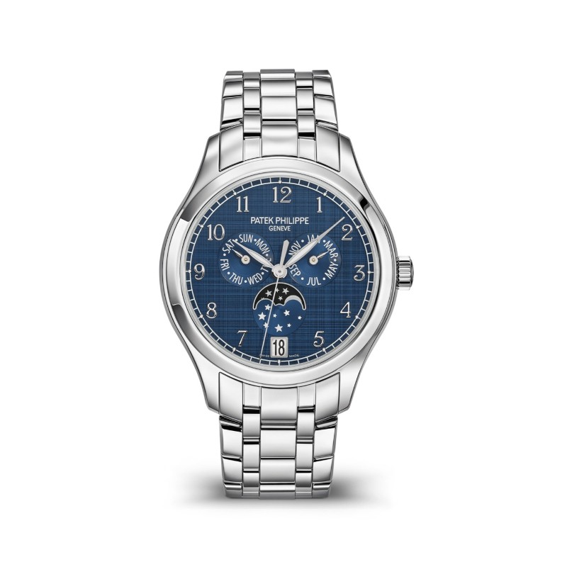 4947/1A-001 Men's Stainless Steel - Annual Calendar Moon Phases