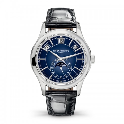 5205G-013 Men's White Gold - Annual Calendar Moon Phases