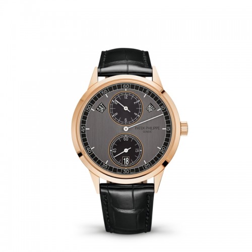 5235/50R-001 Men's Rose Gold Annual Calendar with Regulator-style Display - Complications