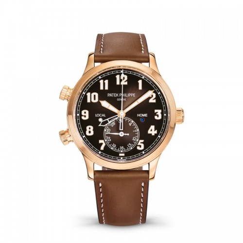 5524R-001 Men's Rose Gold - Calatrava Pilot Travel Time