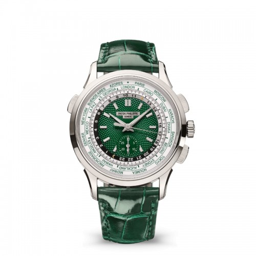 5930P-001 Men's Platinum - World Time Flyback Chronograph