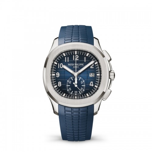 5968G-001 Men's White Gold - Aquanaut Chronograph
