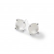 Mini Stud Earrings In Sterling Silver