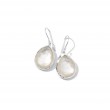 Teardrop Earrings In Sterling Silver