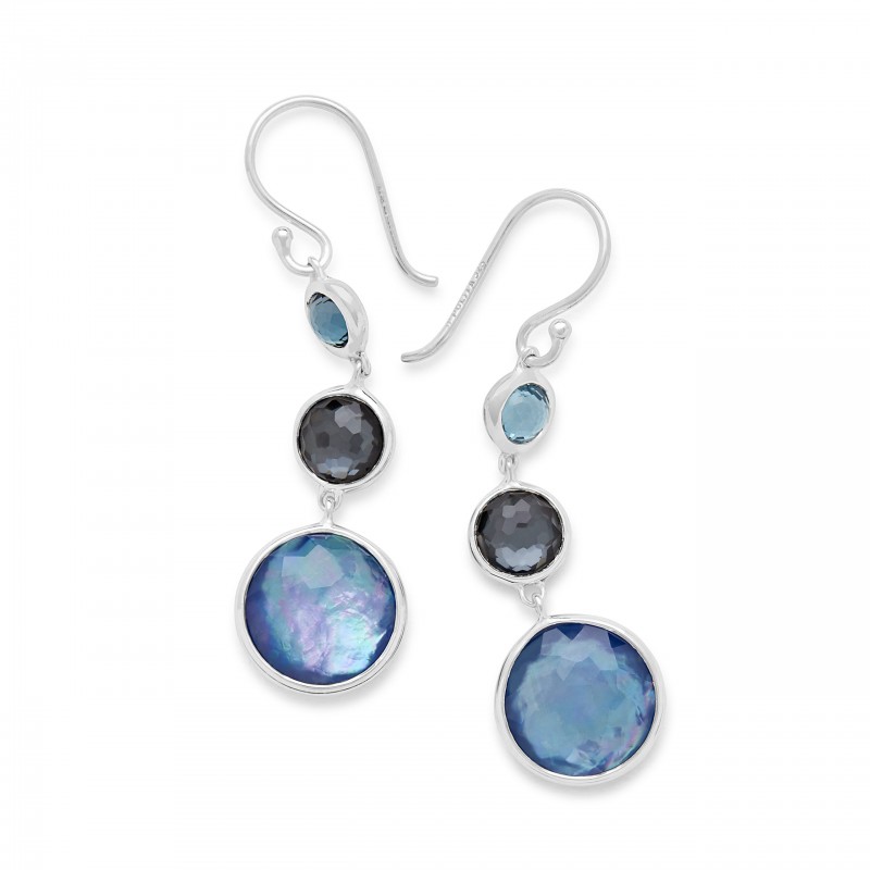 Small Lollitini Earrings In Sterling Silver