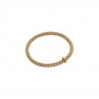 Gold And Diamond Solo Flex'It Bracelet