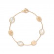 Gold Siviglia Mother Of Pearl Bracelet
