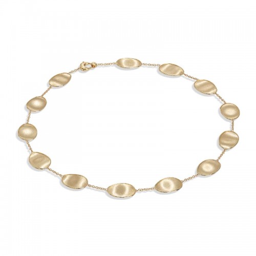 Gold Lunaria Necklace