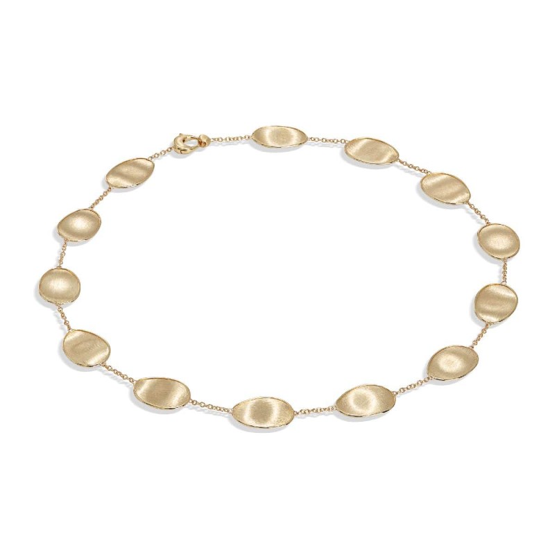 Gold Lunaria Necklace