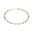Gold And Mix Gemstone Paradise Necklace