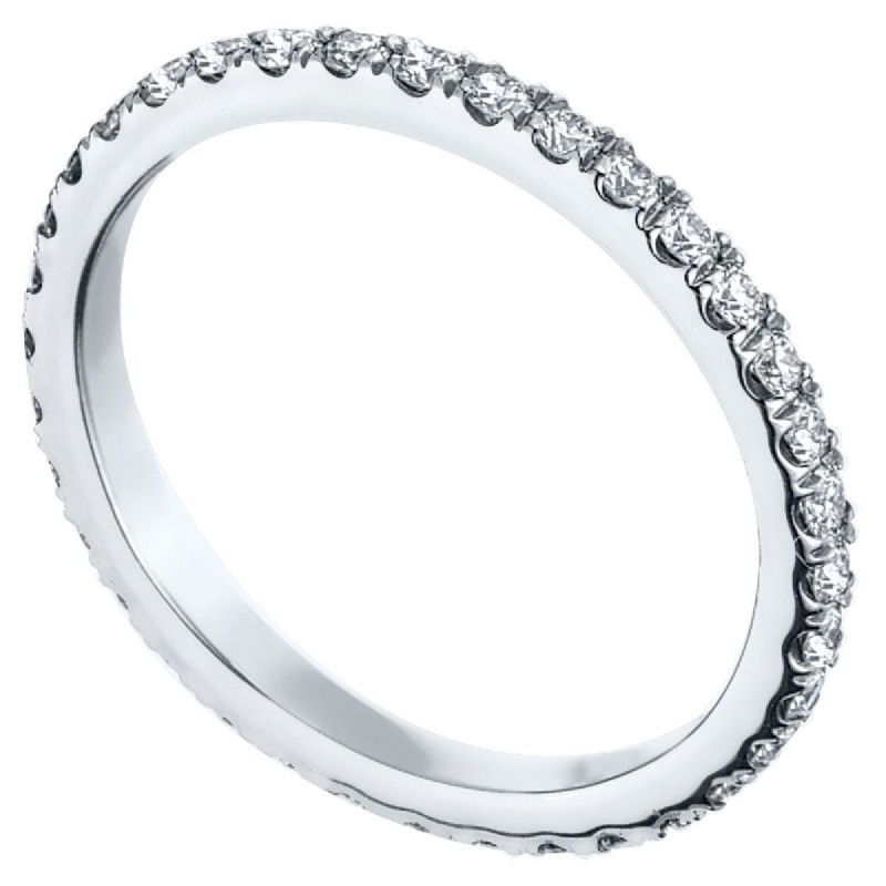 Platinum Diamond Eternity Band