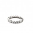 Platinum And Diamond Eternity Band Ring