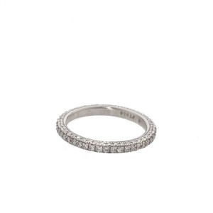 3-Side Full Pave Eternity Band
