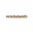 Yellow Gold and Diamond Path Bracelet