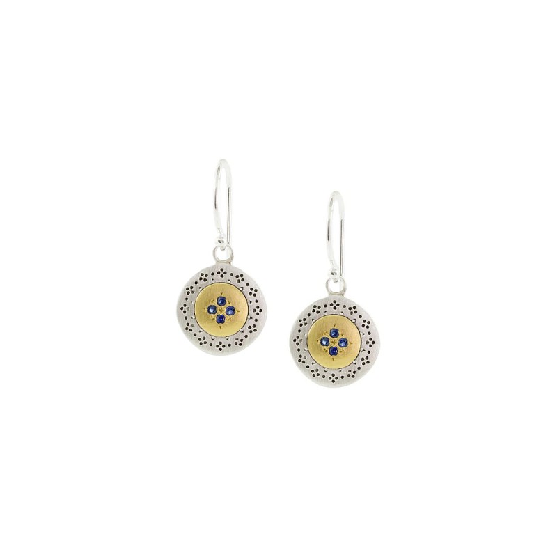 https://www.tinyjewelbox.com/upload/product/Silver and Gold Four Star Harmony Earrings