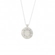 Sterling Silver and Diamond Reflections Necklace