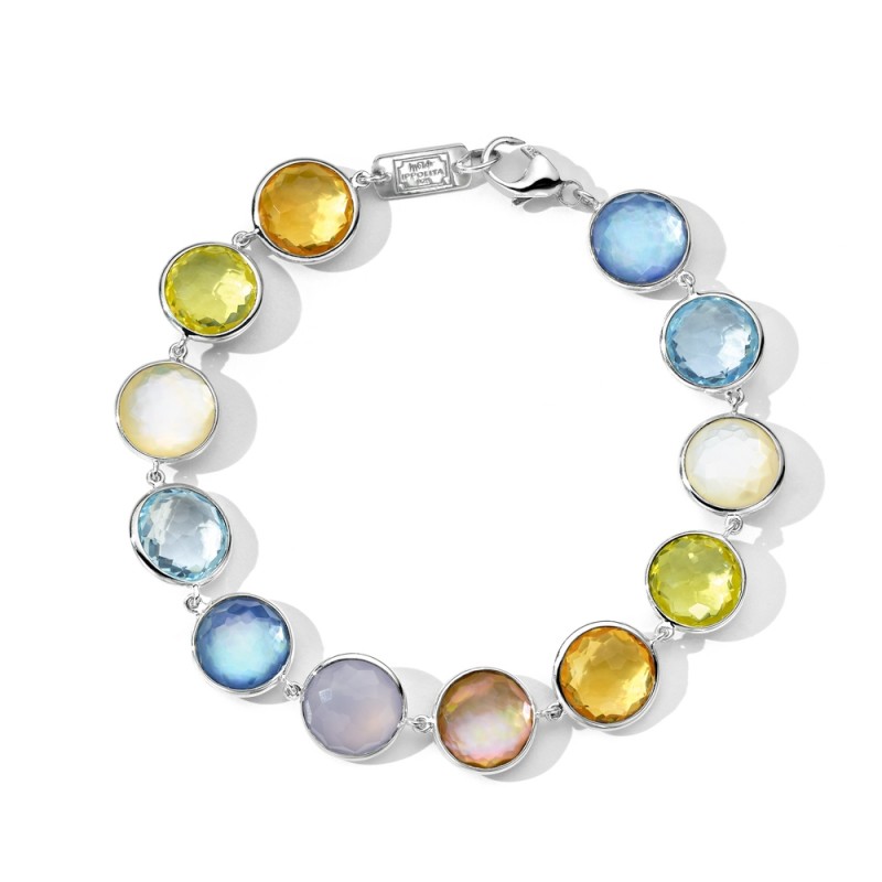 Lollipop All-Stone Flexible Bracelet