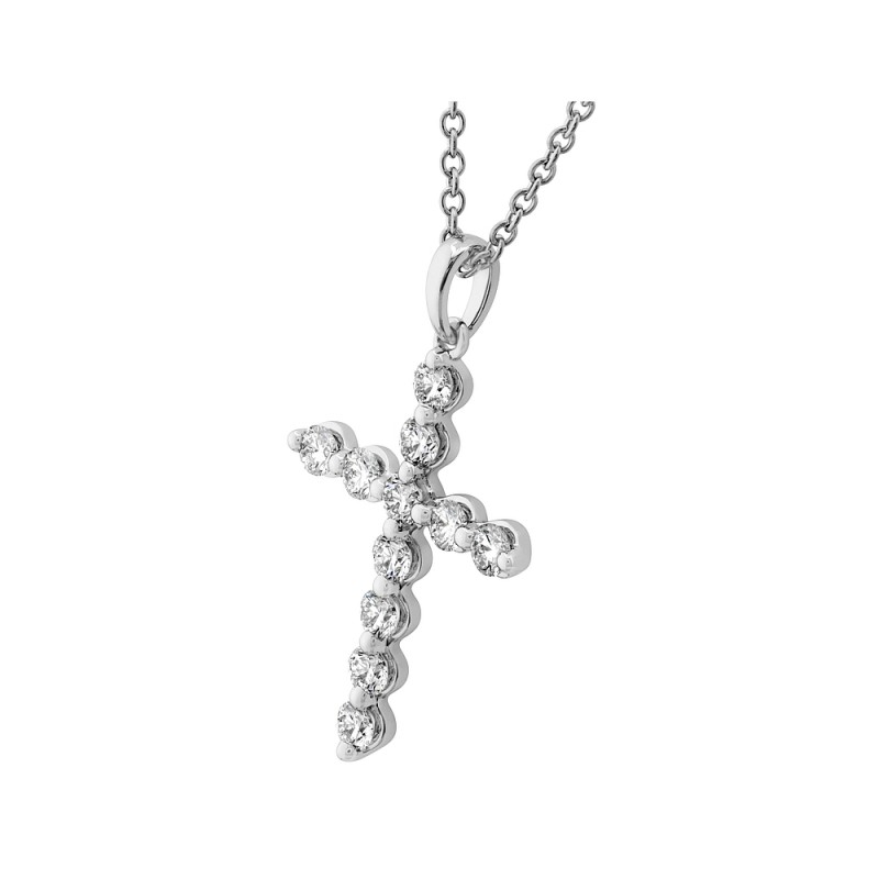 https://www.tinyjewelbox.com/upload/product/Gold And Diamond Shared Prong Cross Necklace