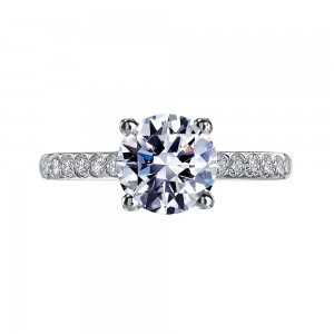 Smooth Style Brilliant Cut Engagement Solitaire