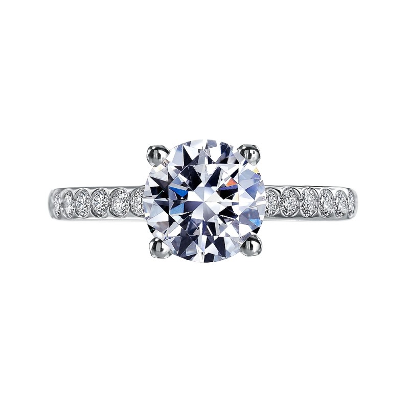 Smooth Style Brilliant Cut Engagement Solitaire