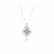 Silver and Gold Starlight Pendant