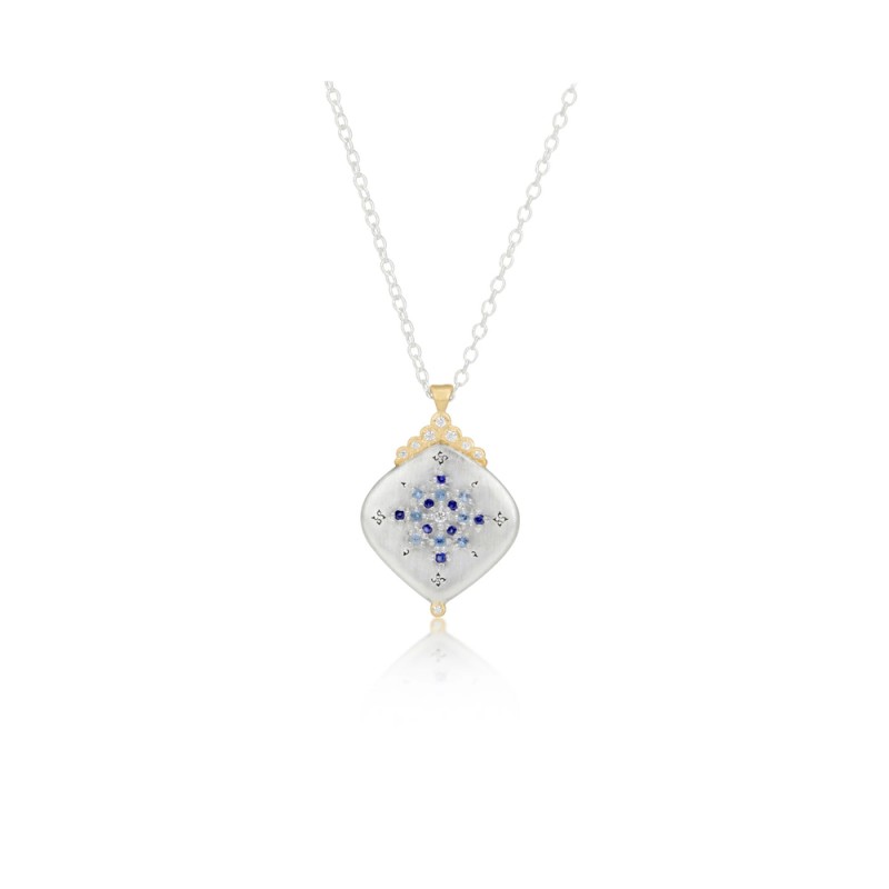 Silver and Gold Starlight Pendant