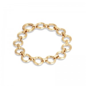 Gold Jaipur Circle Link Bracelet