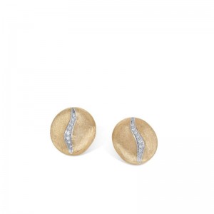 Gold And Diamond Small Jaipur Collection Earrings