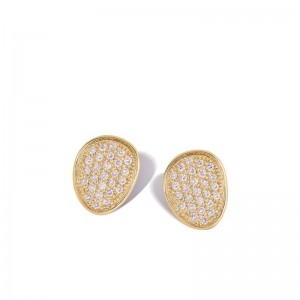 Gold And Diamond Alta Earrings