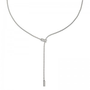Gold And Pave Diamonds Aria Lariat Necklace