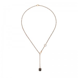 Gold Sabbia Diamond Chain Necklace