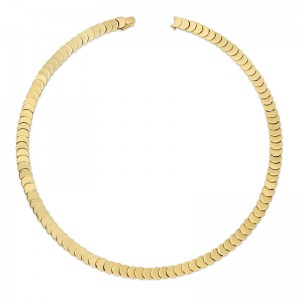Gold Luna Choker Necklace