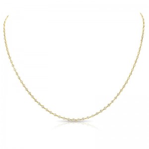 Gold Diamond Line Necklace
