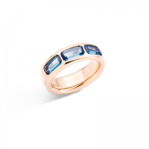 Gold Iconica London Topaz Fancy Ring
