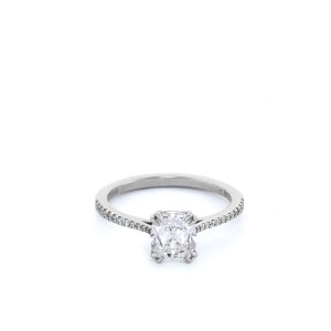 Roslyn Collection Platinum Diamond Classic Engagement Mounting
