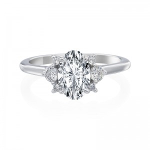 Rolsyn Collection Platinum Engagement Ring Mounting