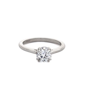 Roslyn Collection Platinum Classic Solitaire Engagement Mounting