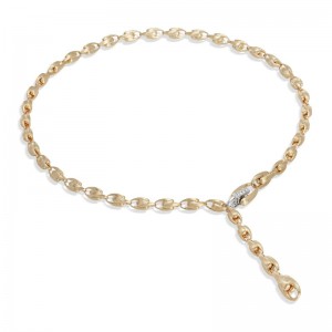 Gold And Diamond Lucia Y Necklace