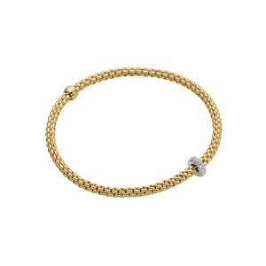 Gold And Diamond Prima Flex Bracelet