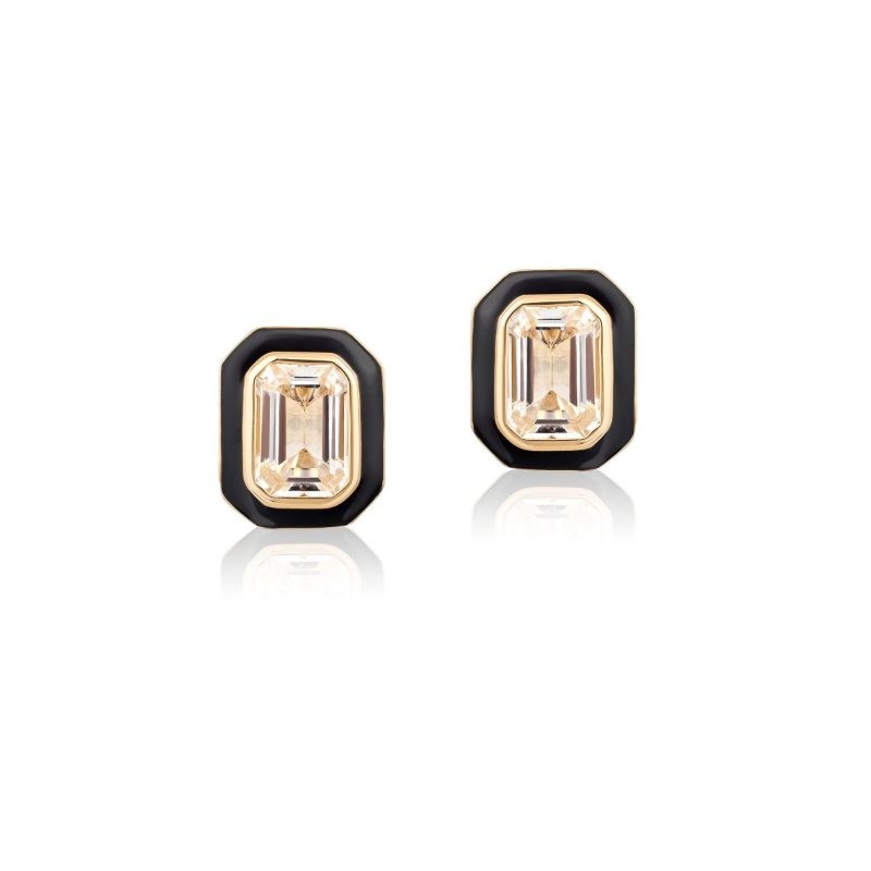 https://www.tinyjewelbox.com/upload/product/Gold And Black Enamel Crystal Stud Earrings