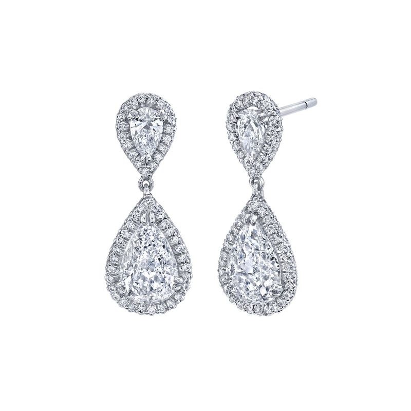 https://www.tinyjewelbox.com/upload/product/Platinum And  Pear Cut Diamond Double Drop Earrings
