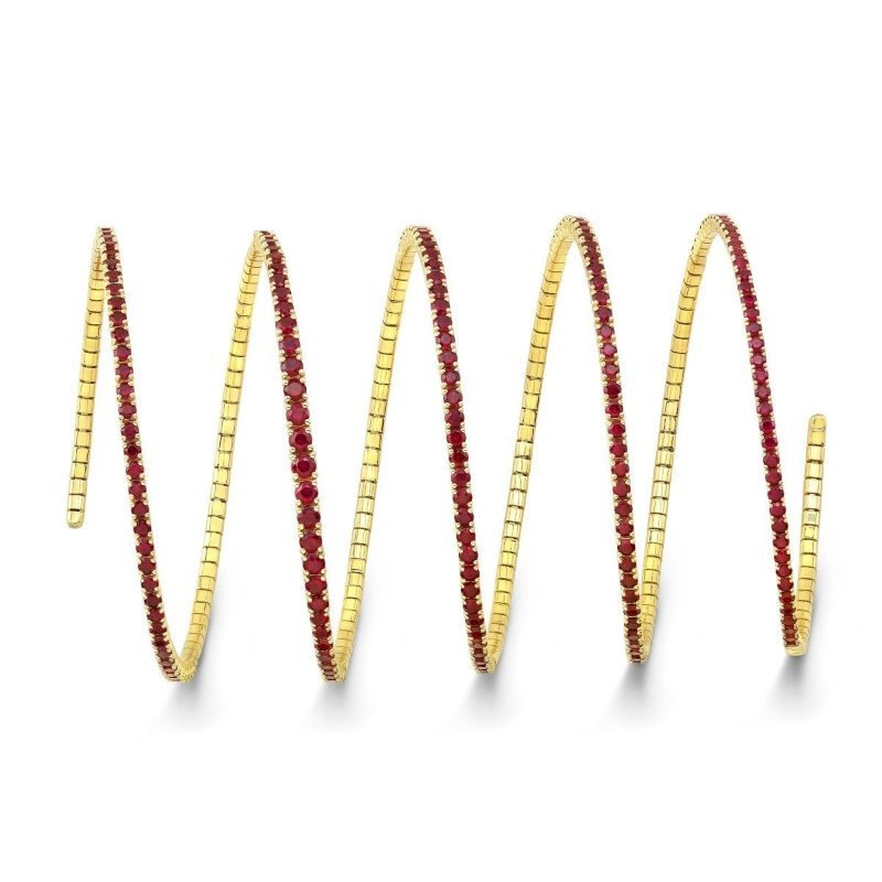 https://www.tinyjewelbox.com/upload/product/Gold And Ruby Wrapped Coiled Bracelet