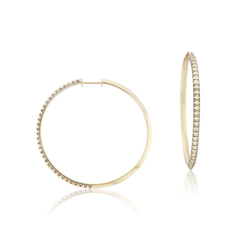 https://www.tinyjewelbox.com/upload/product/Gold And Black Rhodium Diamond Talisman Skinny Hoop Earrings