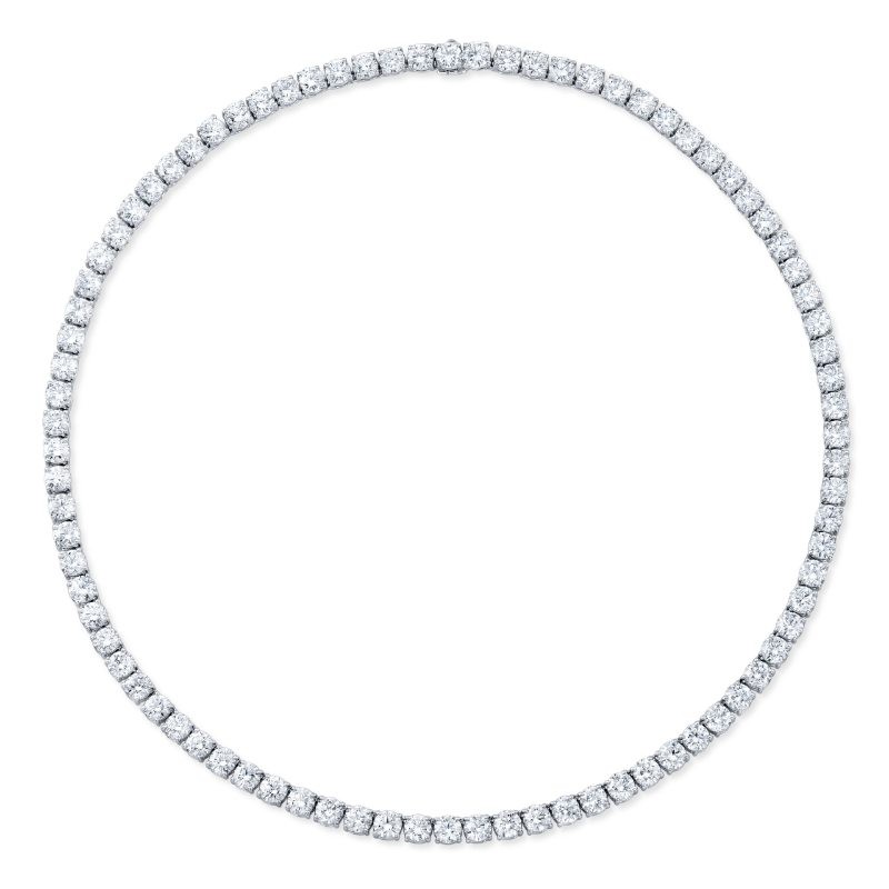 https://www.tinyjewelbox.com/upload/product/White Gold Diamond Tennis Necklace