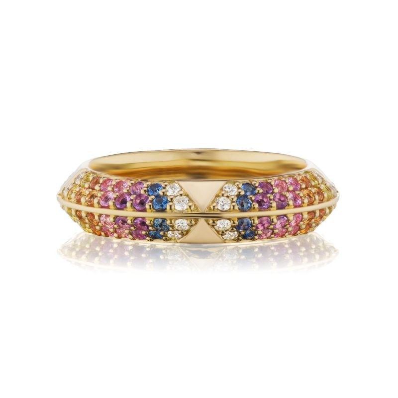 https://www.tinyjewelbox.com/upload/product/Gold And Rainbow Gemstone Pave Rosa Band Ring
