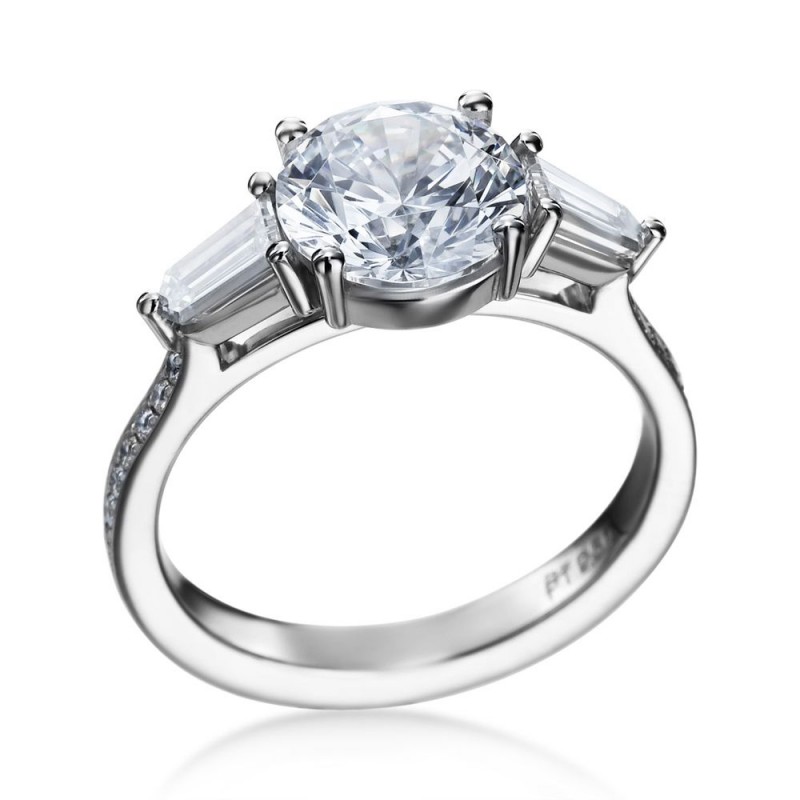 https://www.tinyjewelbox.com/upload/product/Platinum And Diamond Baguette Side Stone Engagement Ring Mounting