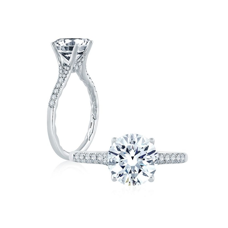 https://www.tinyjewelbox.com/upload/product/Platinum And Micro Pave Set Engagement Ring Mounting