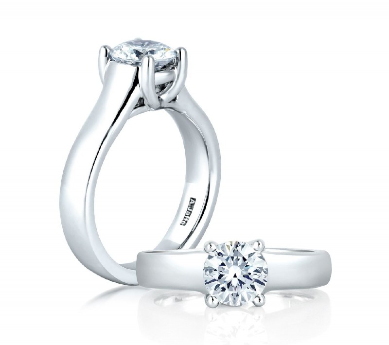 https://www.tinyjewelbox.com/upload/product/Platinum Classic Prong Set Engagement Ring Mounting