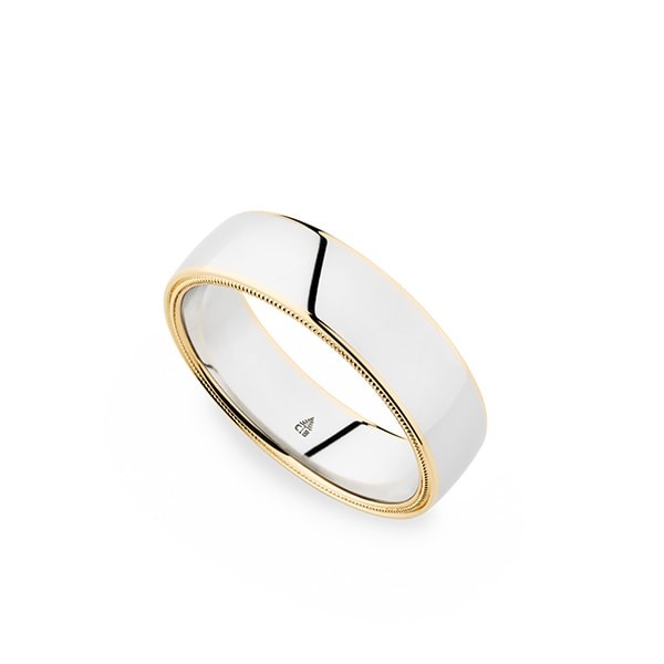 https://www.tinyjewelbox.com/upload/product/Platinum And Gold High Polish 6Mm Mens Band Ring