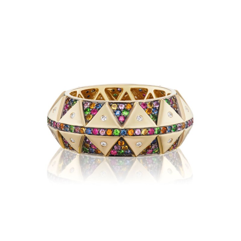 https://www.tinyjewelbox.com/upload/product/Gold And Multi-Colored Gemstone Chubby Rainbow Ring